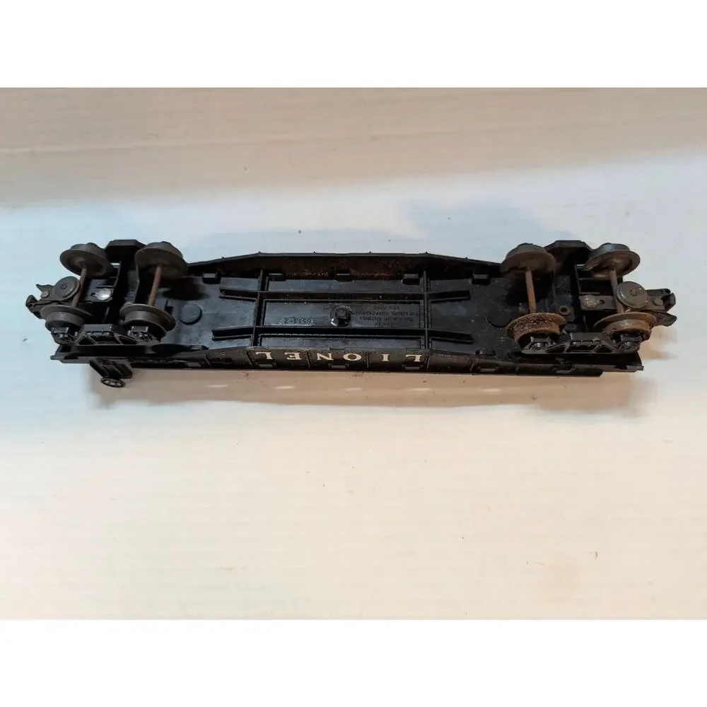 Lionel Vintage O Gauge Black Flatcar Model Train Car
